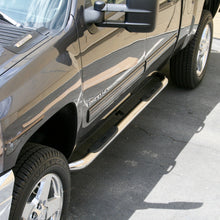 Load image into Gallery viewer, ARIES 204009-2 3" Round Polished Stainless Side Bars, Select Silverado, Sierra 1500, 2500, 3500 for Select Chevrolet Silverado 1500