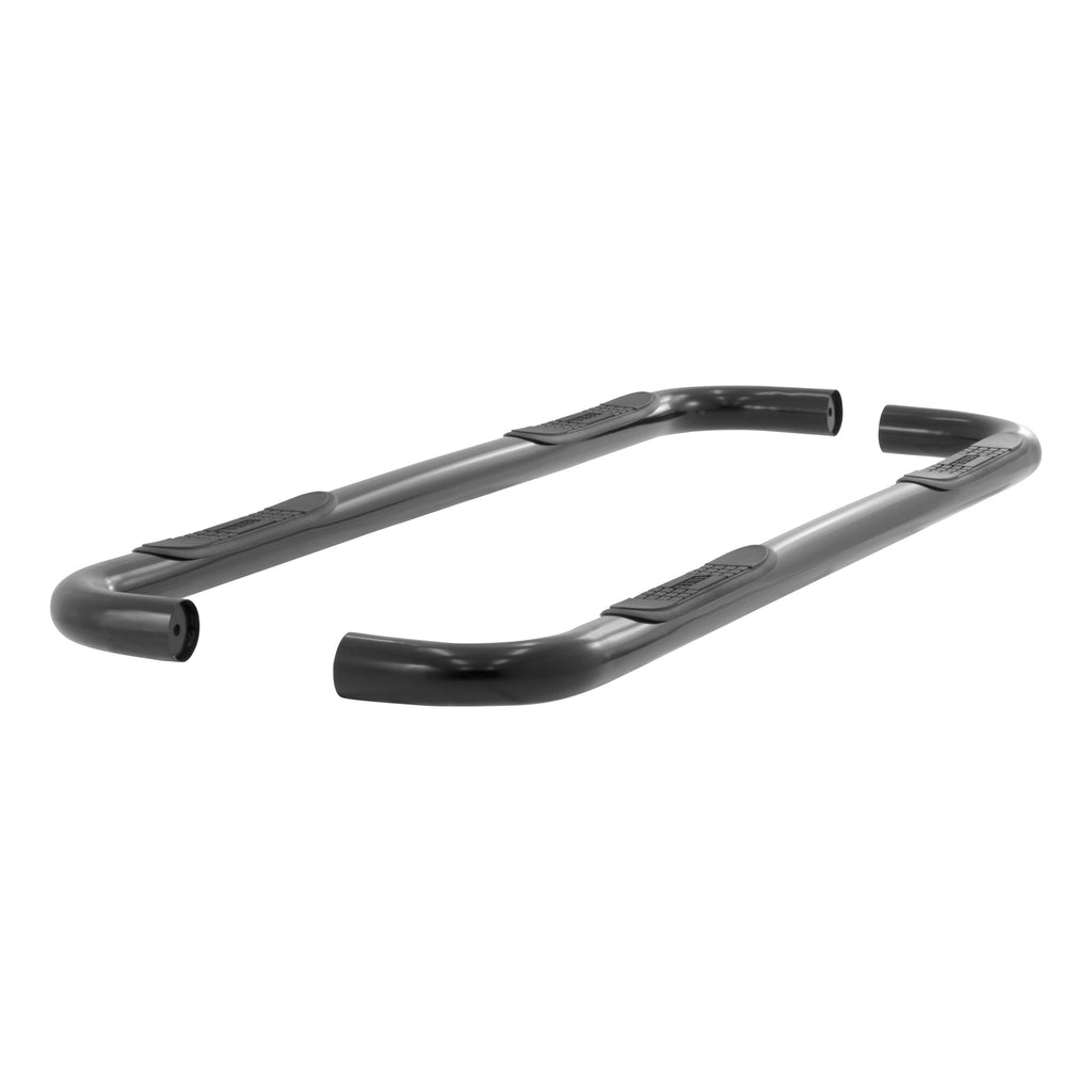 ARIES 204014 3" Round Black Steel Side Bars, Select Chevrolet Suburban for Select Chevrolet C1500 Suburban