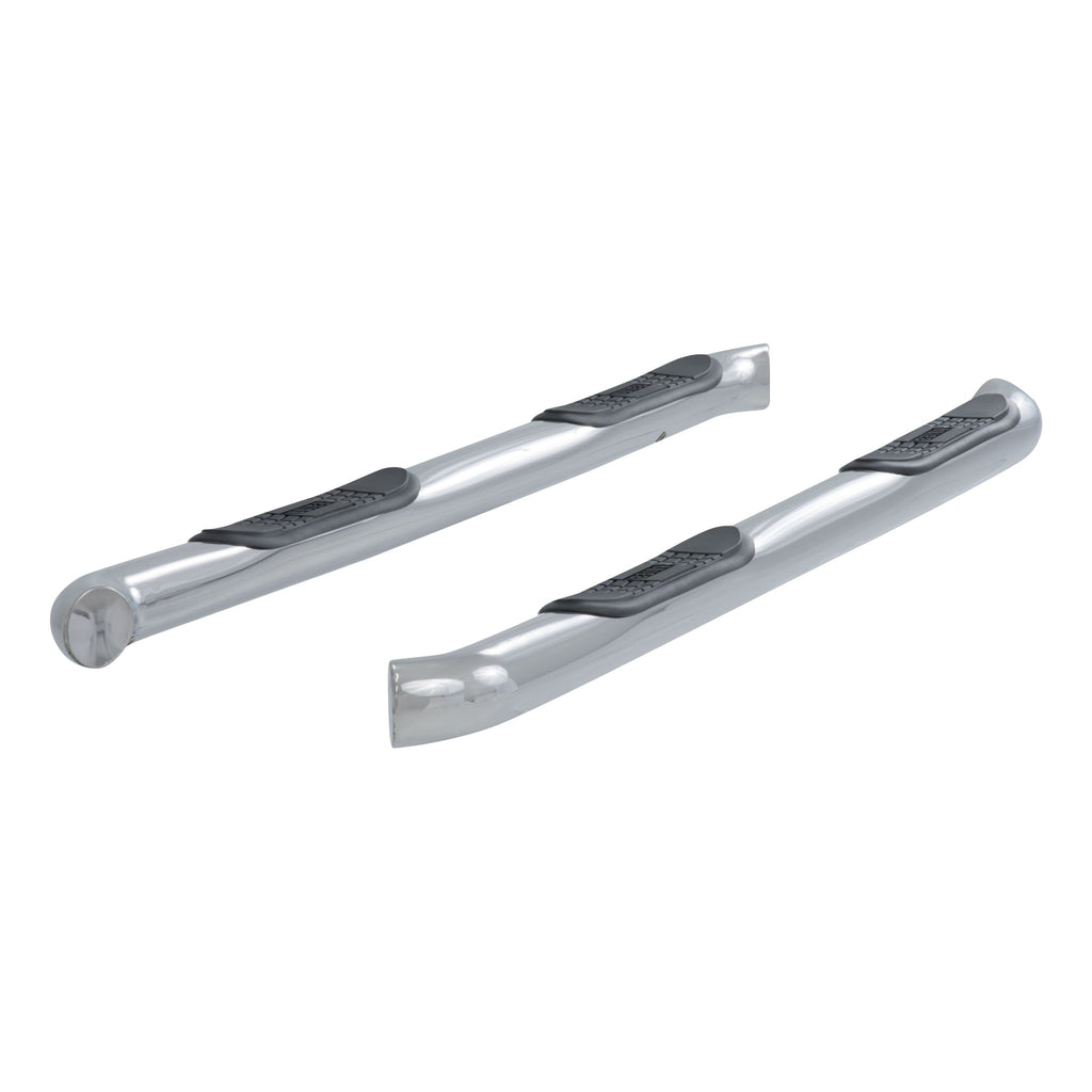 ARIES 204032-2 3" Round Polished Stainless Side Bars, Select Chevrolet Equinox, GMC Terrain for Select Chevrolet Equinox