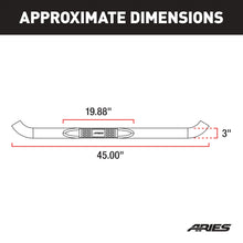 Load image into Gallery viewer, ARIES 204036 3in. Round Black Steel Side Bars; Select Chevrolet; GMC C; K - Truck Part Superstore