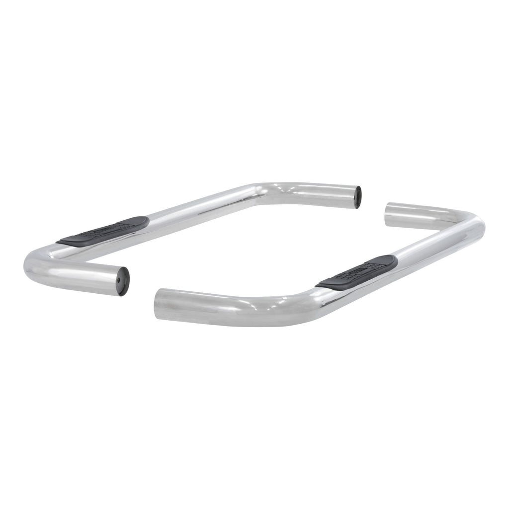 ARIES 204040-2 3" Round Polished Stainless Side Bars, Select Chevrolet, GMC C, K for Select Chevrolet K20
