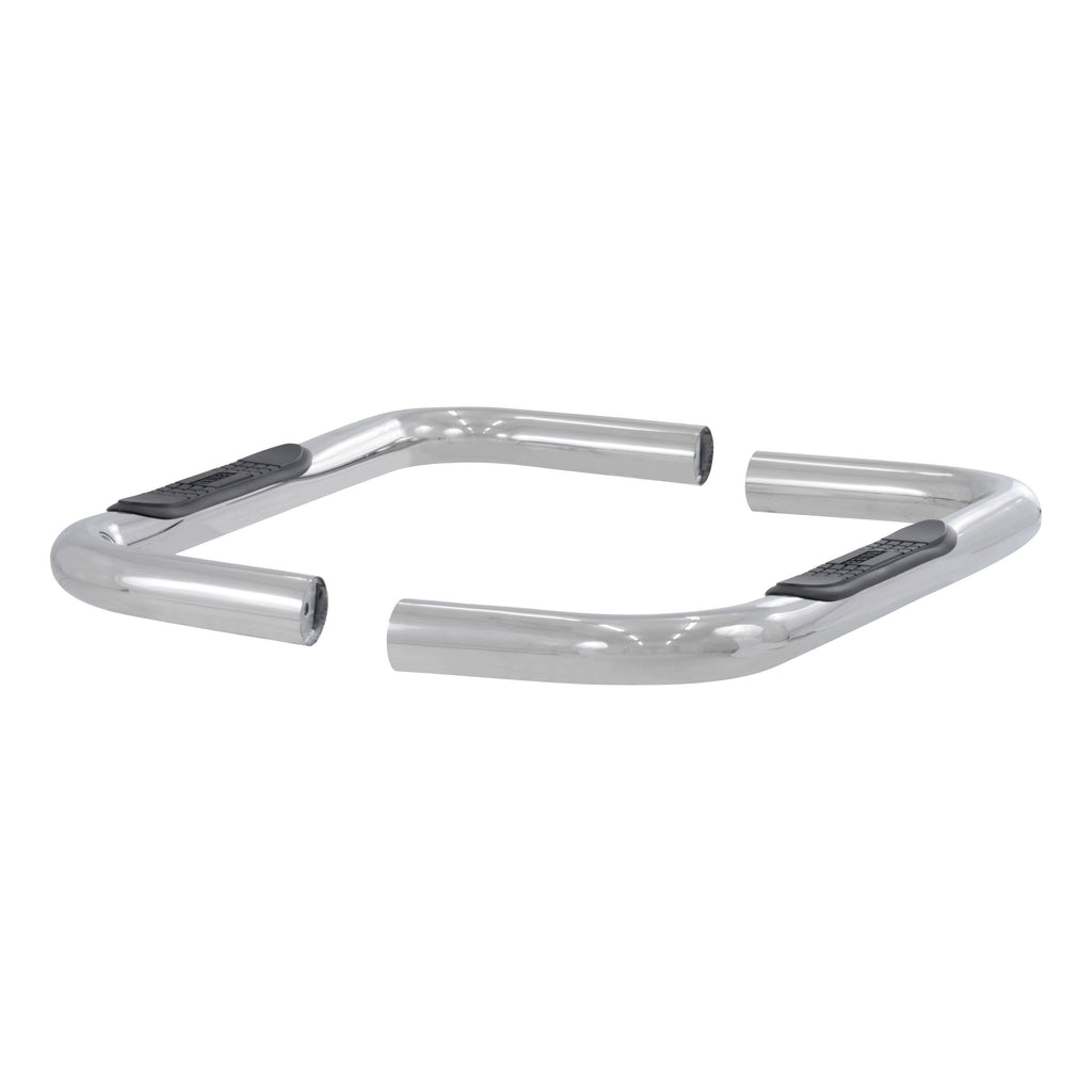 ARIES 204044-2 3" Round Polished Stainless Side Bars, Select Chevrolet, GMC Blazer K5 for Select Chevrolet K5 Blazer