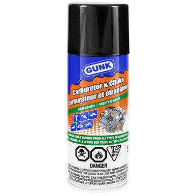 Gunk M4814C Carburetor, Choke & Valve Parts Cleaner - 354g