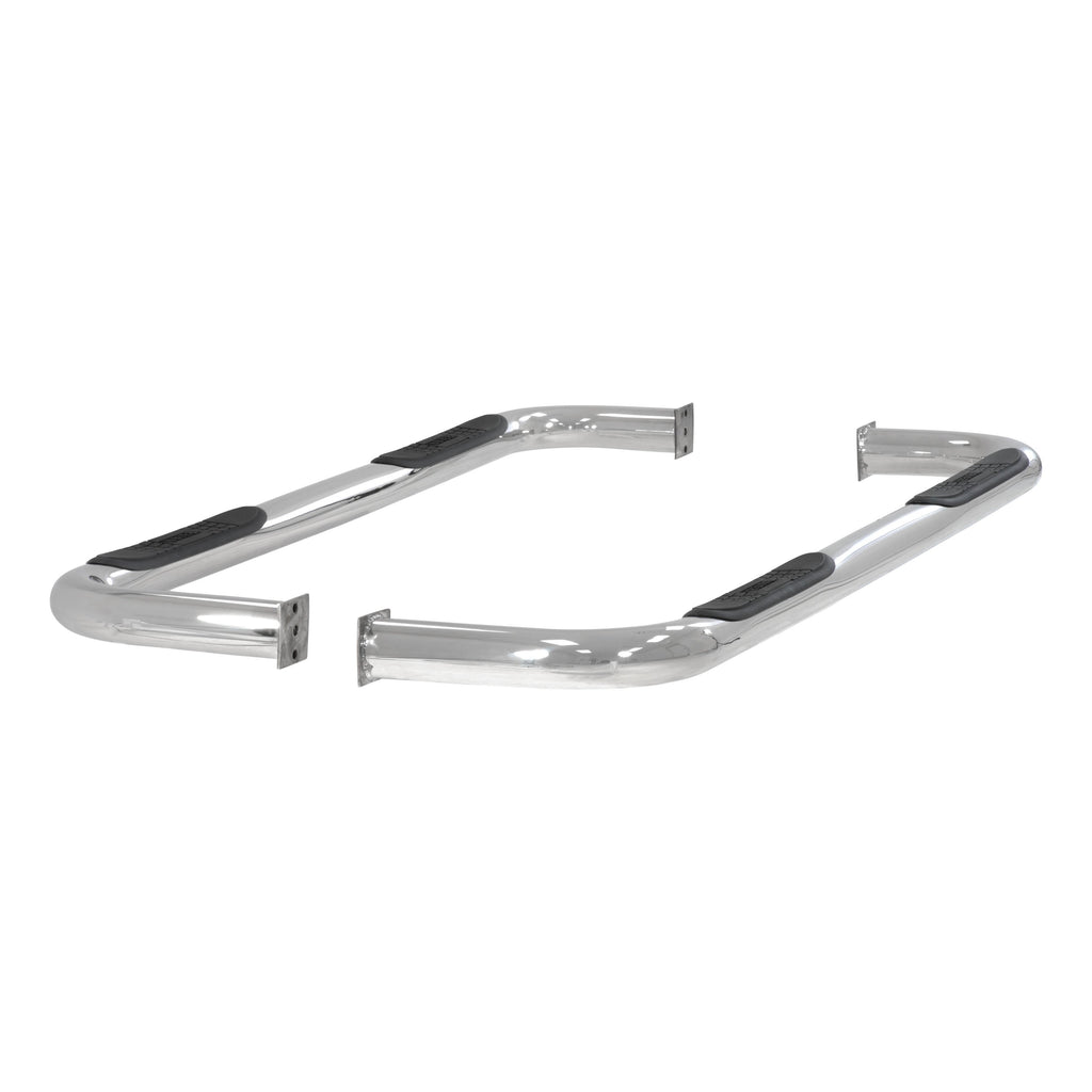 ARIES 205003-2 3" Round Polished Stainless Side Bars, Select Dodge Ram 1500 for Select Dodge Ram 1500