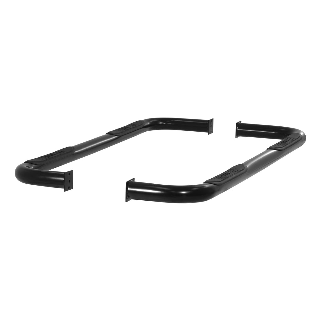 ARIES 205003 3" Round Black Steel Side Bars, Select Dodge Ram 1500 for Select Dodge Ram 1500