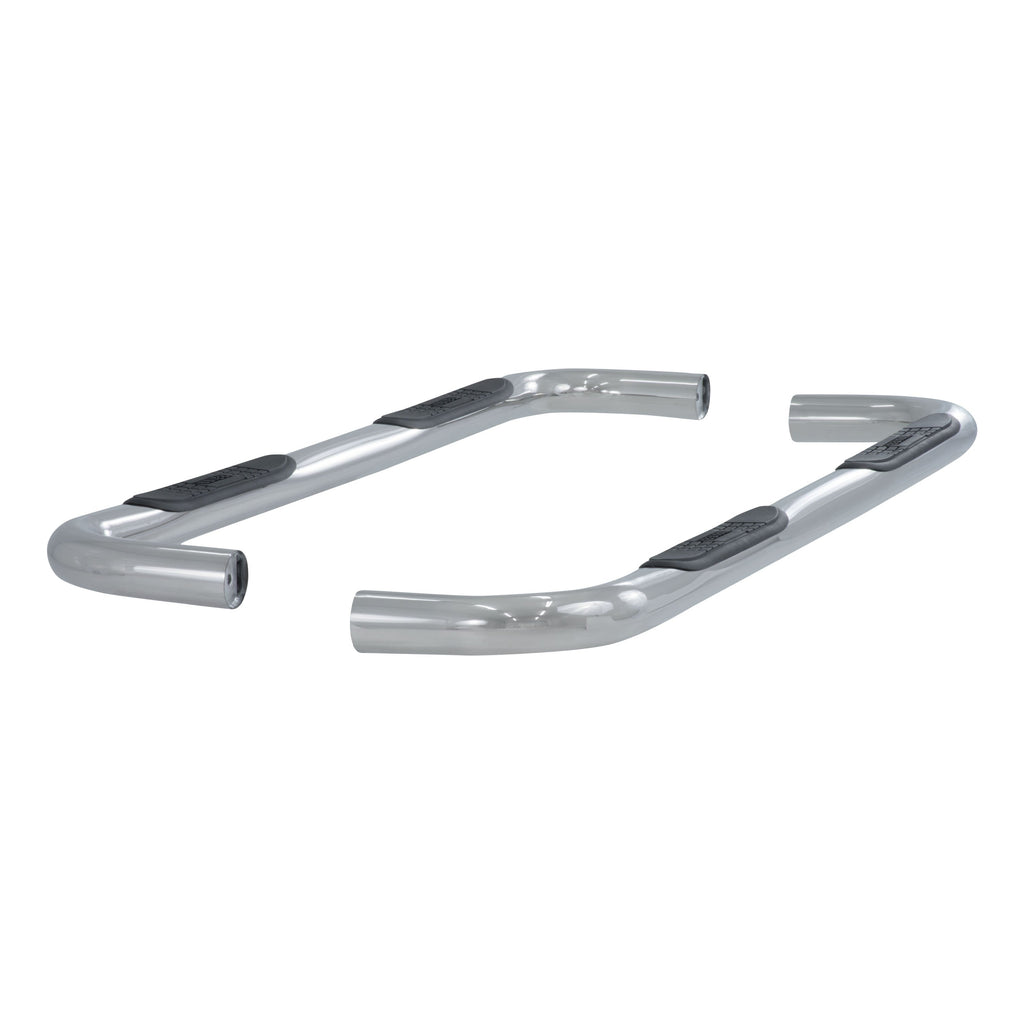 ARIES 205008-2 3" Round Polished Stainless Side Bars, Select Dodge Ram 1500, 2500, 3500 for Select Dodge Ram 1500
