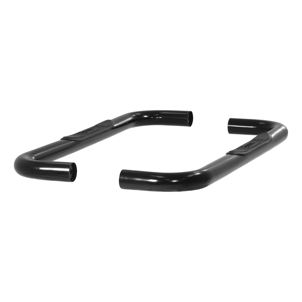 ARIES 205013 3" Round Black Steel Side Bars, Select Dodge Ram 1500, 2500, 3500 for Select Dodge Ram 1500