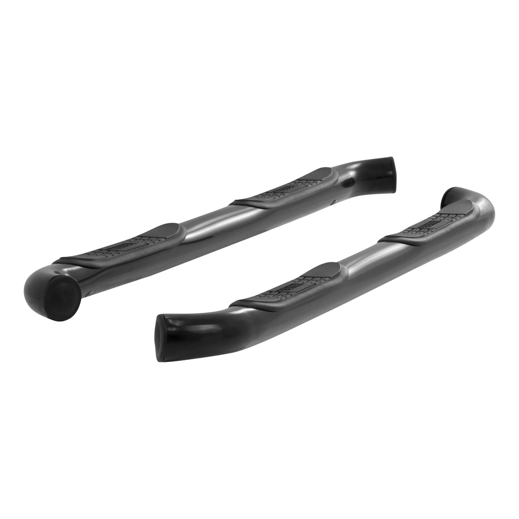 ARIES 205015 3" Round Black Steel Side Bars, Select Dodge Nitro for Select Dodge Nitro