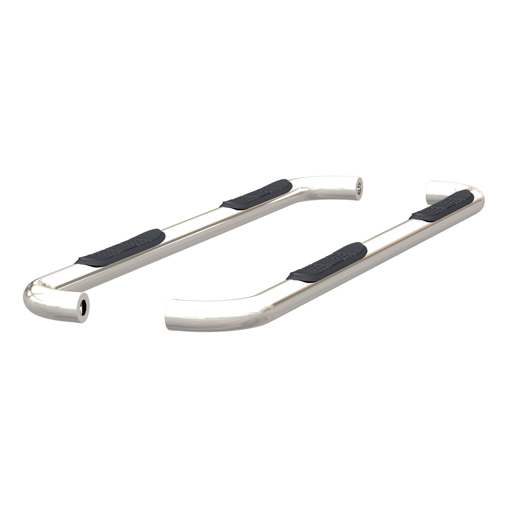 ARIES 205045-2 3" Round Polished Stainless Side Bars, Select Ram 1500 for Select Ram 1500