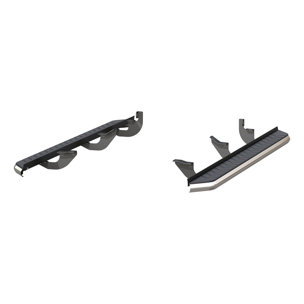 ARIES 2051001 AeroTread 5" x 70" Polished Stainless Running Boards, Select Acura MDX for Select Acura MDX