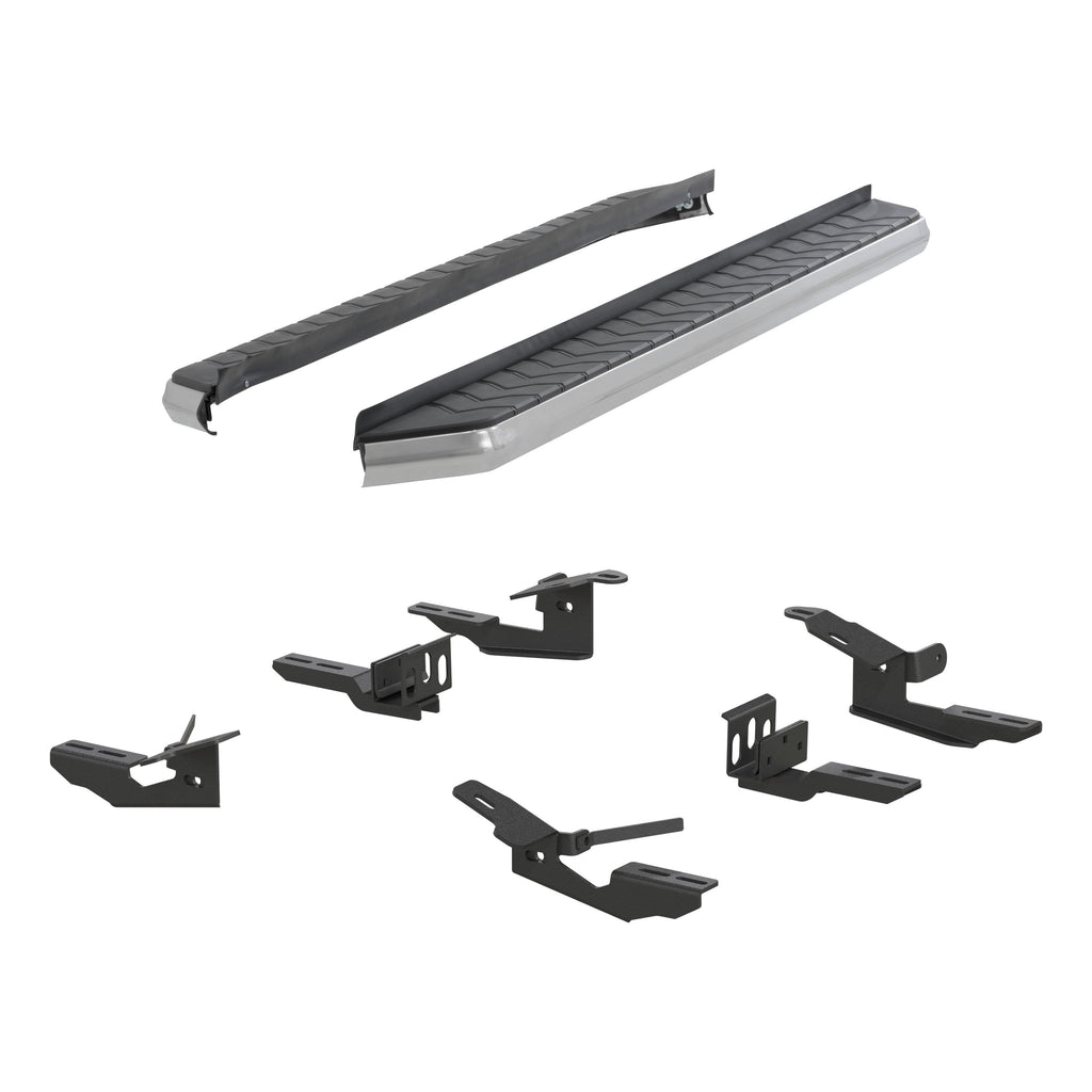 ARIES 2051003 AeroTread 5" x 76" Polished Stainless Running Boards, Select Ford Explorer for Select Ford Explorer