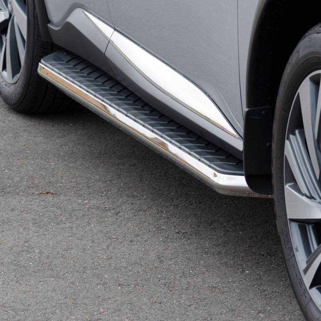 ARIES 2051010 AeroTread 5" x 70" Polished Stainless Running Boards, Select Nissan Murano for Select Nissan Murano