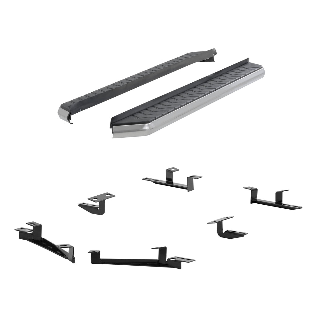 ARIES 2051014 AeroTread 5" x 70" Polished Stainless Running Boards, Select Toyota Highlander for Select Toyota Highlander