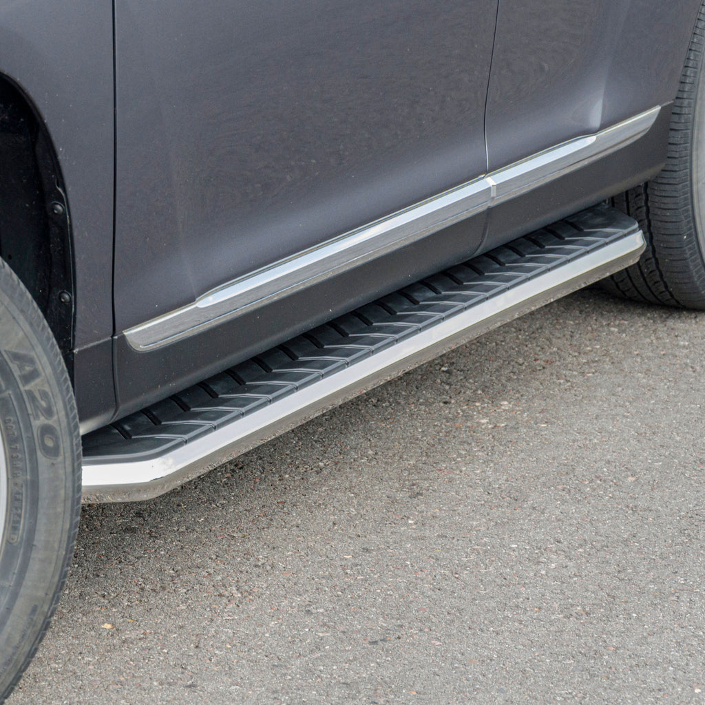 ARIES 2051014 AeroTread 5" x 70" Polished Stainless Running Boards, Select Toyota Highlander for Select Toyota Highlander