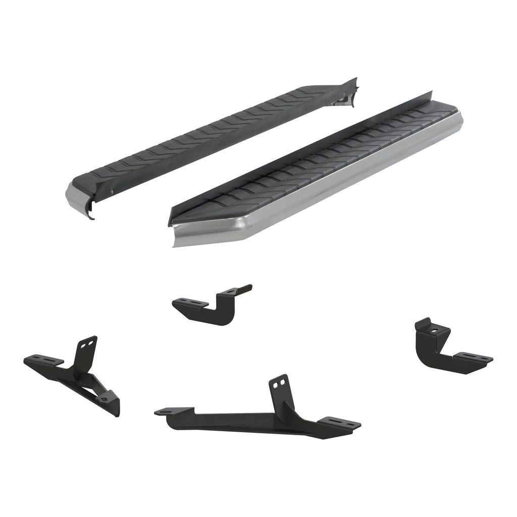 ARIES 2051018 AeroTread 5" x 67" Polished Stainless Running Boards, Select Toyota RAV4 for Select Toyota RAV4