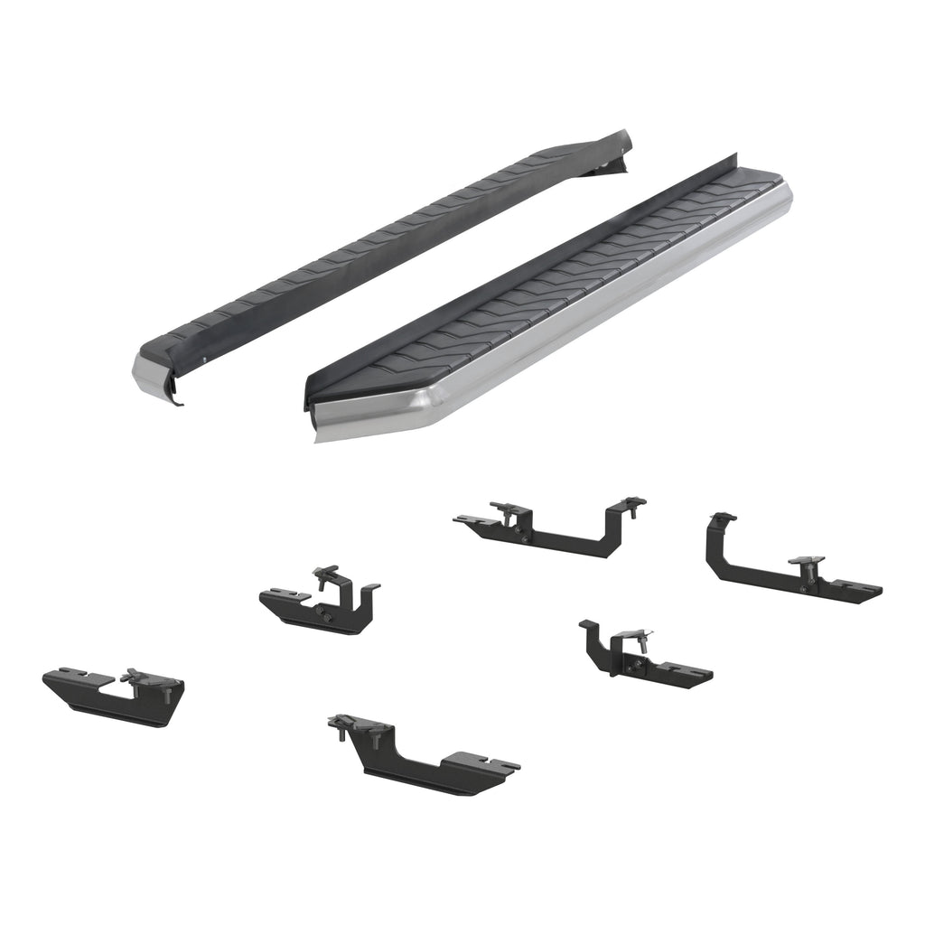 ARIES 2051021 AeroTread 5" x 70" Polished Stainless Running Boards, Select Ford Escape for Select Ford Escape