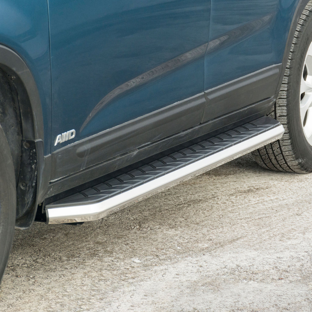 ARIES 2051028 AeroTread 5" x 67" Polished Stainless Running Boards, Select Kia Sorento for Select Kia Sorento