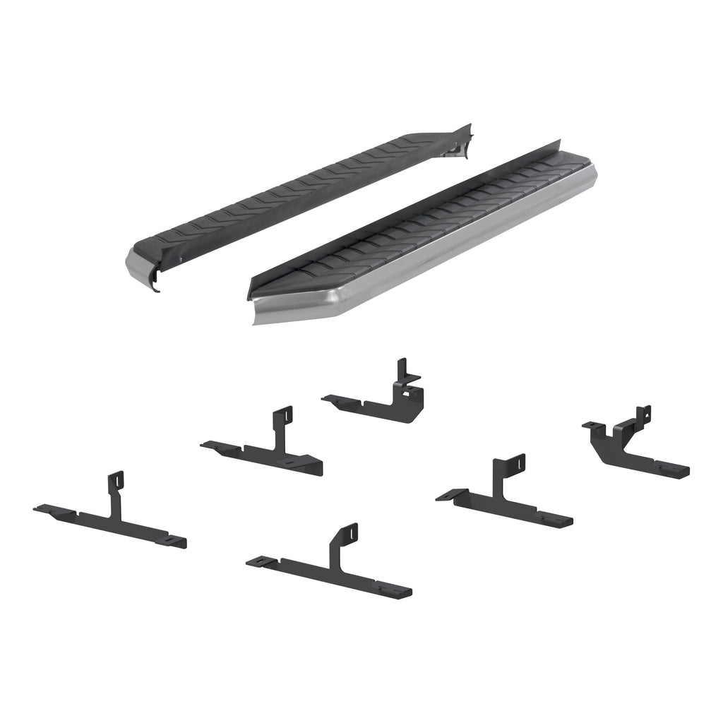 ARIES 2051033 AeroTread 5" x 67" Polished Stainless Running Boards, Select Equinox, Terrain for Select Chevrolet Equinox