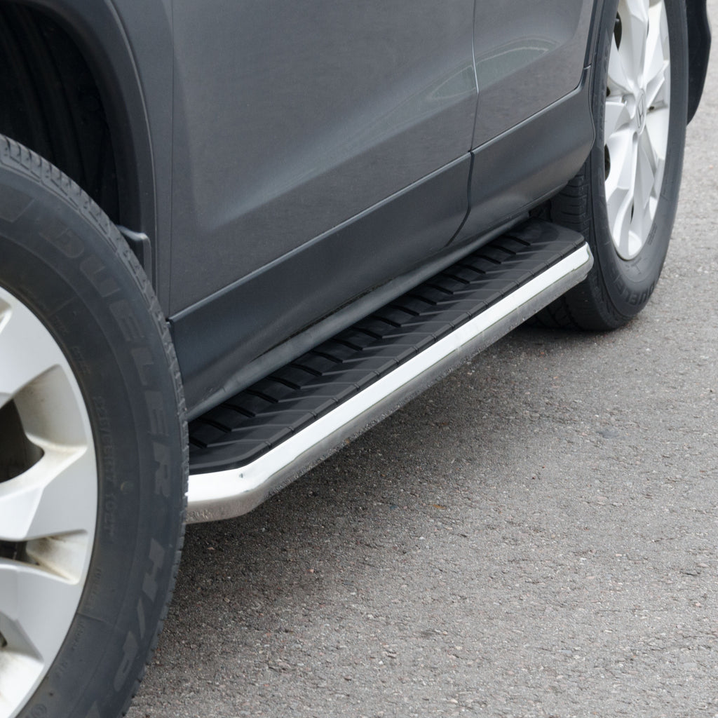 ARIES 2051034 AeroTread 5" x 67" Polished Stainless Running Boards, Select Honda CR-V for Select Honda CR-V