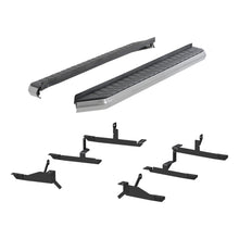 Load image into Gallery viewer, ARIES 2051035 AeroTread 5" x 73" Polished Stainless Running Boards, Select Acadia, XT5 for Select Cadillac XT5