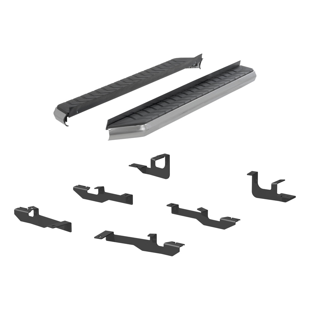 ARIES 2051039 AeroTread 5" x 67" Polished Stainless Running Boards, Select Sportage, Tucson for Select Kia Sportage