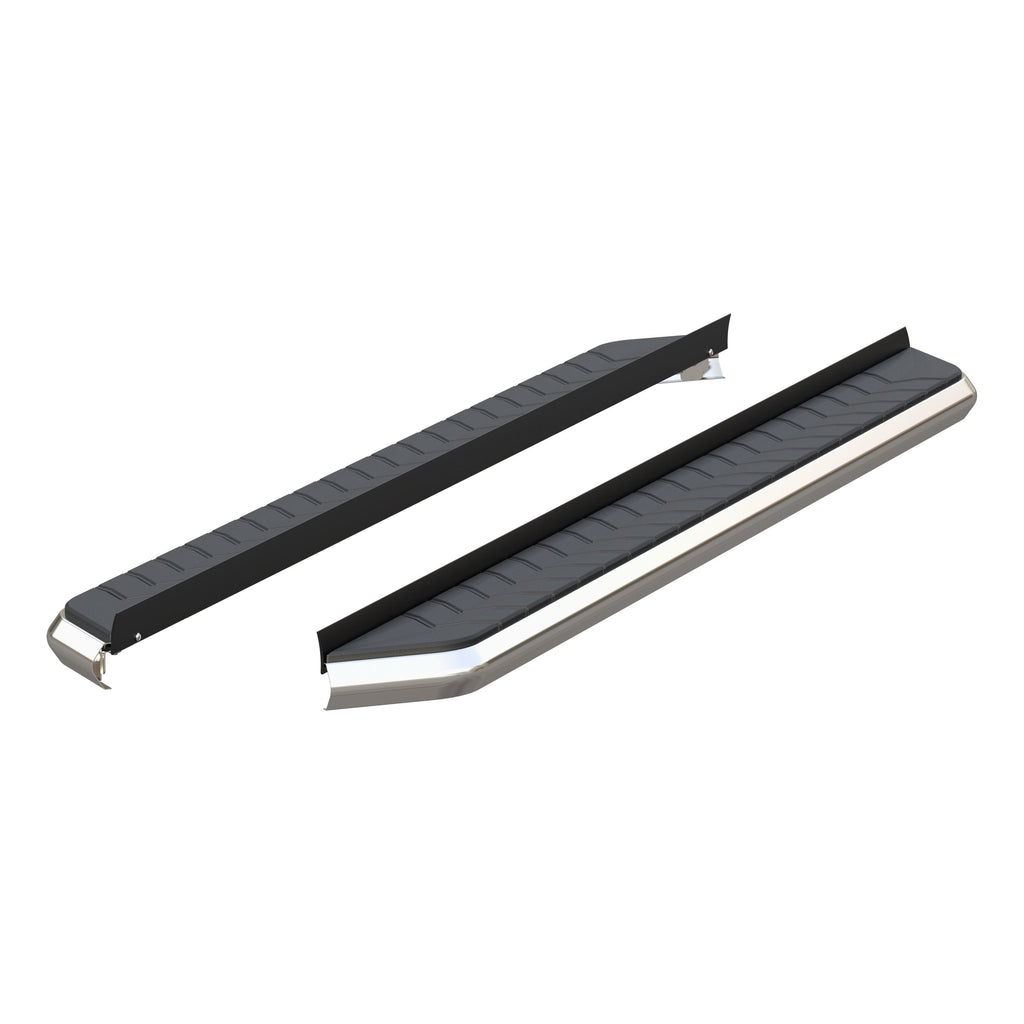 ARIES 2051873 AeroTread 5" x 73" Polished Stainless Running Boards (No Brackets) for Select Dodge Durango
