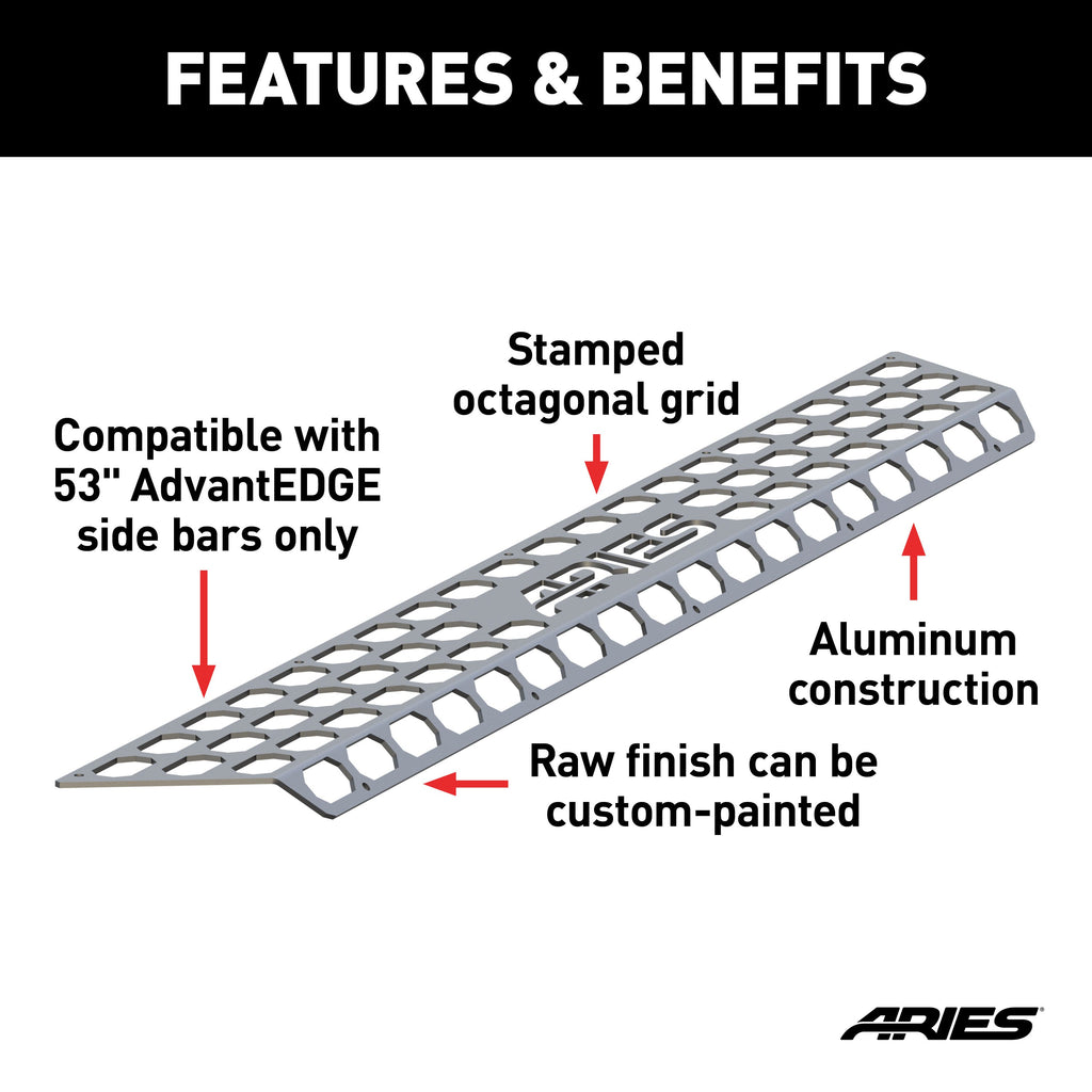 ARIES 2055153 AdvantEDGE Paintable Step Pad for 53" Board