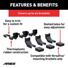 Load image into Gallery viewer, ARIES 2055160 VersaTrac Bracket Covers (6-Pack)