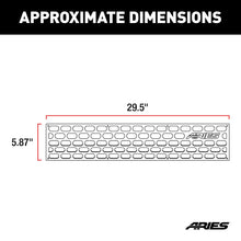 Load image into Gallery viewer, ARIES 2055192 AdvantEDGE Paintable Cover Plate for Bull Bars without LEDs - Truck Part Superstore