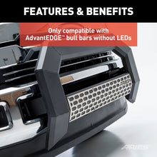 Load image into Gallery viewer, ARIES 2055192 AdvantEDGE Paintable Cover Plate for Bull Bars without LEDs - Truck Part Superstore