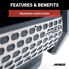 Load image into Gallery viewer, ARIES 2055192 AdvantEDGE Paintable Cover Plate for Bull Bars without LEDs - Truck Part Superstore