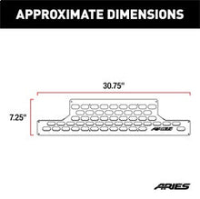 Load image into Gallery viewer, ARIES 2055193 ARIES 2055193 AdvantEDGE Paintable Aluminum Cover Plate for Bull Bar with LEDs - Truck Part Superstore