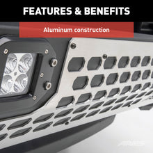 Load image into Gallery viewer, ARIES 2055193 ARIES 2055193 AdvantEDGE Paintable Aluminum Cover Plate for Bull Bar with LEDs - Truck Part Superstore