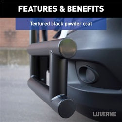 Luverne 205530-205910 LUVERNE 205530-205910 Tuff Guard Black Stainless Commercial Cargo Van Bumper Gua for Select Ram ProMaster 1500, Ram ProMaster 2500, Ram ProMaster