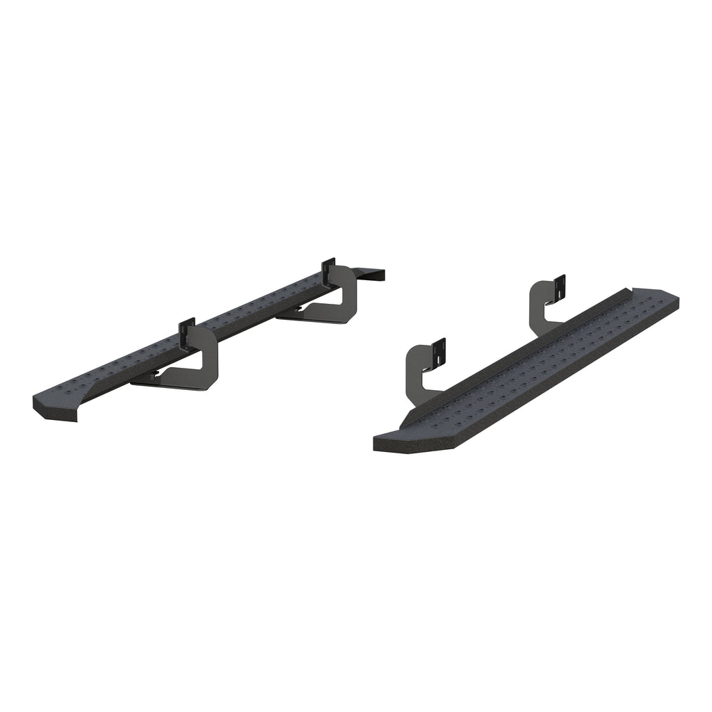 ARIES 2055518 RidgeStep 6-1/2" x 91" Black Steel Running Boards, Select Ford F-150 for Select Ford F-150