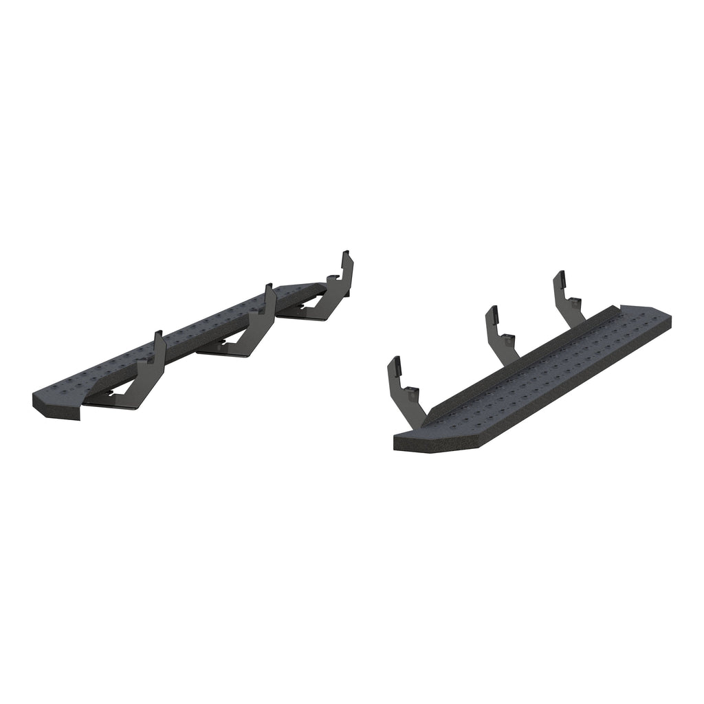 ARIES 2055532 RidgeStep 6-1/2" x 75" Black Steel Running Boards, Select Colorado, Canyon for Select Chevrolet Colorado