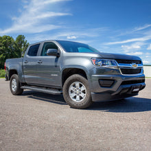 Load image into Gallery viewer, ARIES 2055533 RidgeStep 6-1/2" x 85" Black Steel Running Boards, Select Colorado, Canyon for Select Chevrolet Colorado