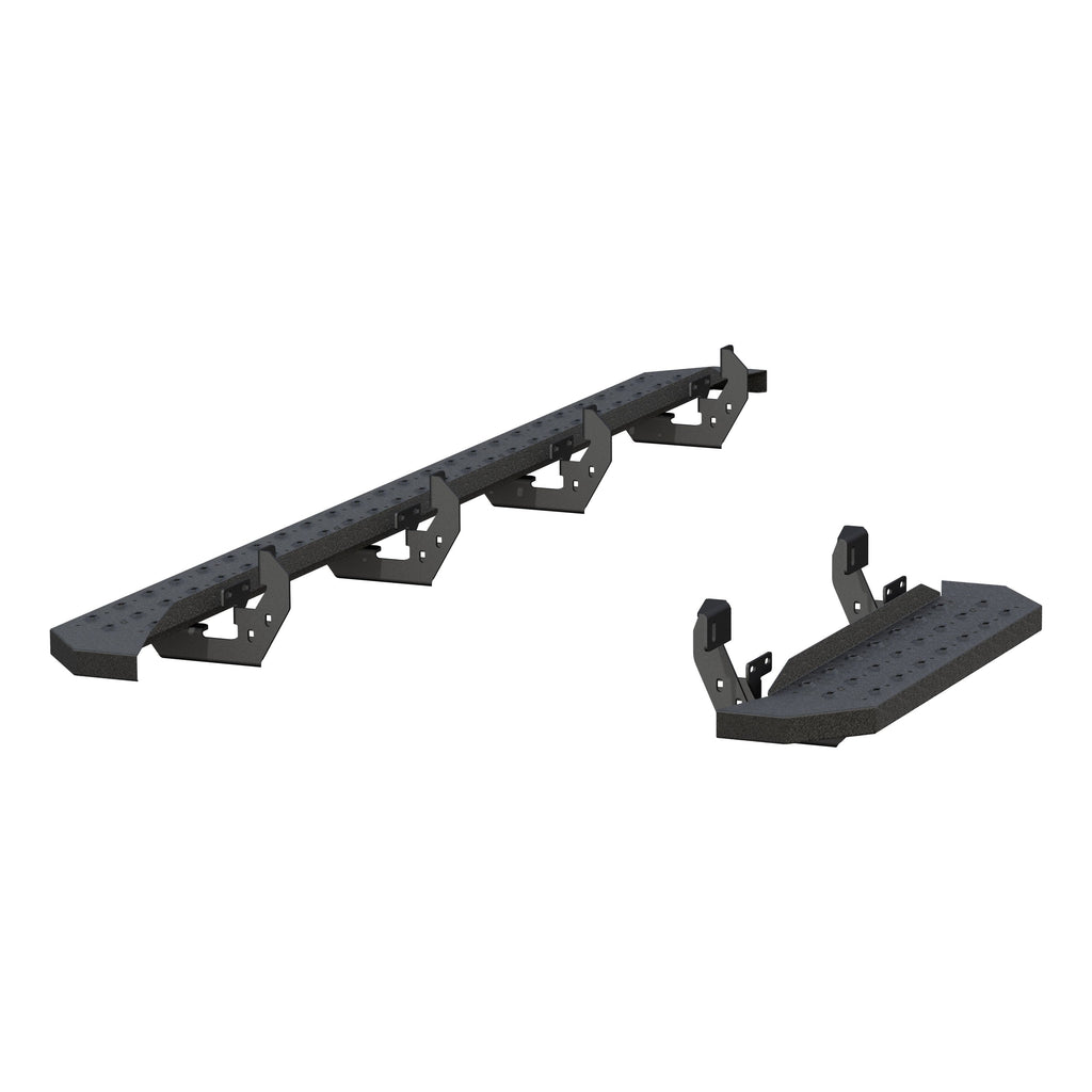 ARIES 2055534 RidgeStep 6-1/2" x 96", 36" Steel Running Boards, Select Sprinter 2500, 3500 for Select Mercedes-Benz Sprinter 2500
