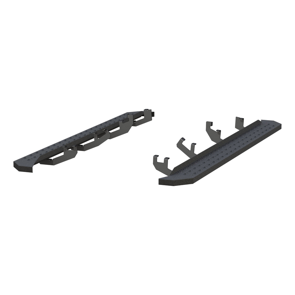 ARIES 2055538 RidgeStep 6-1/2" x 85" Black Steel Running Boards, Select Honda Ridgeline for Select Honda Ridgeline