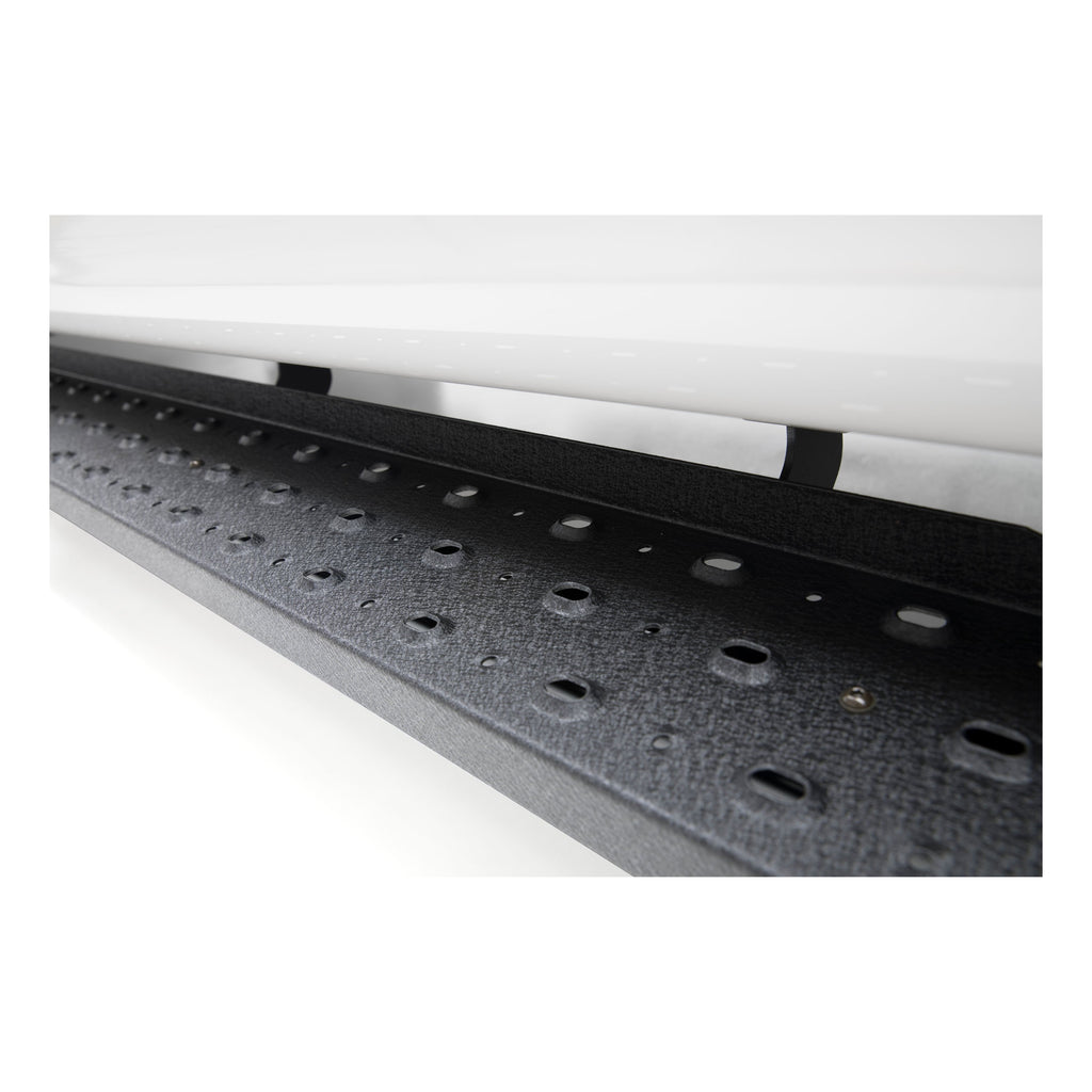 ARIES 2055552 RidgeStep 6-1/2" x 85" Black Steel Running Boards, Select Ford Ranger Crew Cab for Select Ford Ranger