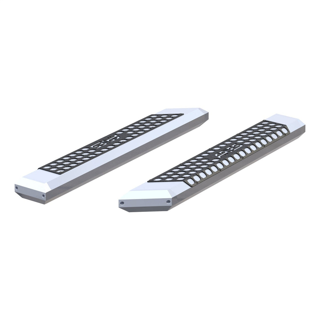 ARIES 2055853 AdvantEDGE 5-1/2in. x 53in. Chrome Aluminum Side Bars (No Brackets) - Truck Part Superstore