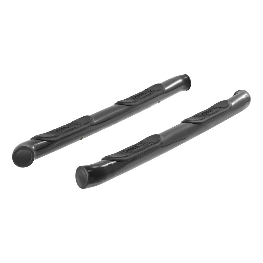 ARIES 206003 3in. Round Black Steel Side Bars; Select Honda Pilot; Acura MDX - Truck Part Superstore