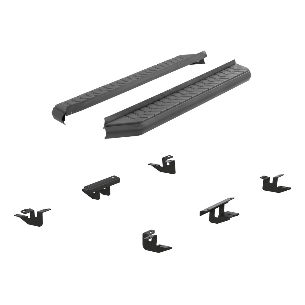 ARIES 2061002 AeroTread 5" x 70" Black Stainless Running Boards, Select Ford Edge for Select Ford Edge