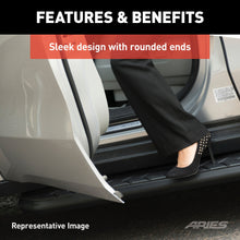 Load image into Gallery viewer, ARIES 2061003 AeroTread 5" x 76" Black Stainless Running Boards, Select Ford Explorer for Select Ford Explorer