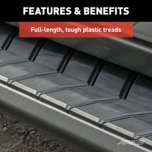 Load image into Gallery viewer, ARIES 2061003 AeroTread 5" x 76" Black Stainless Running Boards, Select Ford Explorer for Select Ford Explorer