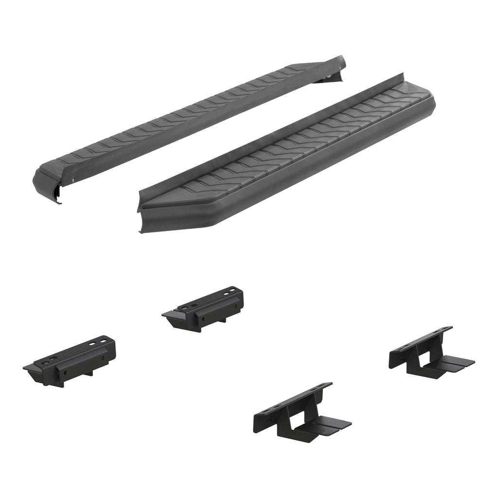 ARIES 2061010 AeroTread 5" x 70" Black Stainless Running Boards, Select Nissan Murano for Select Nissan Murano