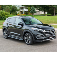Load image into Gallery viewer, ARIES 2061019 AeroTread 5in. x 70in. Black Stainless Running Boards; Select Hyundai Tucson - Truck Part Superstore