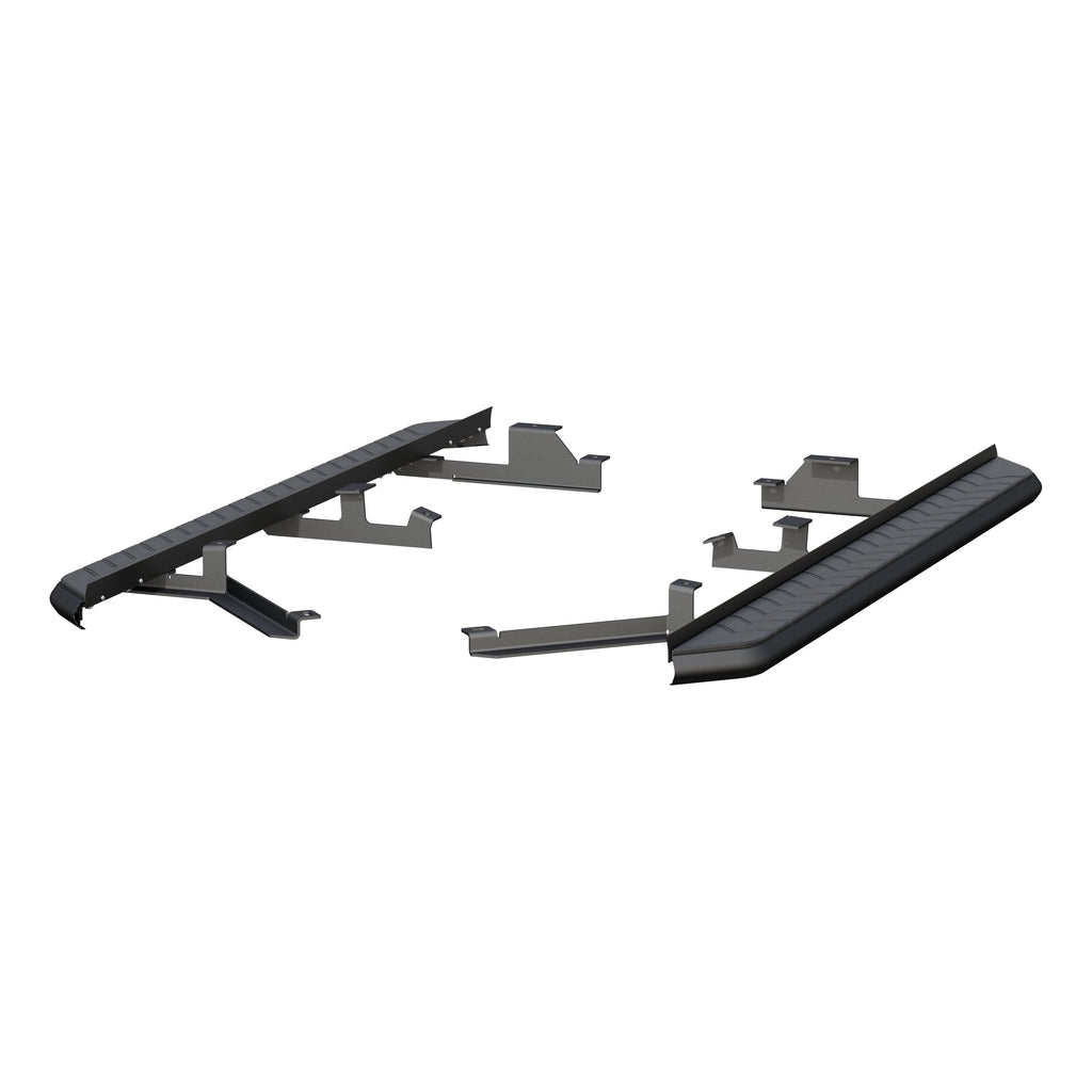 ARIES 2061022 AeroTread 5" x 73" Black Stainless Running Boards, Select Equinox, Terrain for Select Chevrolet Equinox