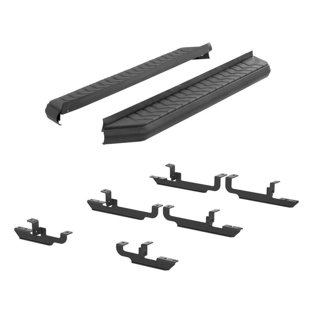 ARIES 2061023 AeroTread 5" x 67" Black Stainless Running Boards, Select Jeep Renegade for Select Jeep Renegade