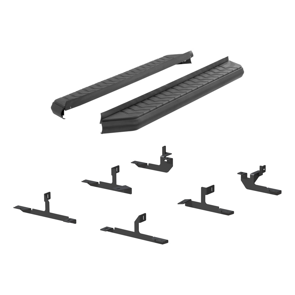 ARIES 2061033 AeroTread 5" x 67" Black Stainless Running Boards, Select Equinox, Terrain for Select Chevrolet Equinox